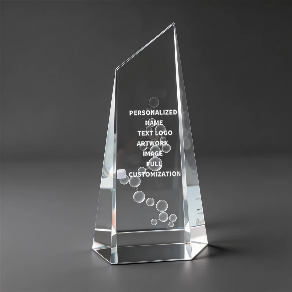 Obelisk Crystal 3D Molecular Recognition Award suppliers