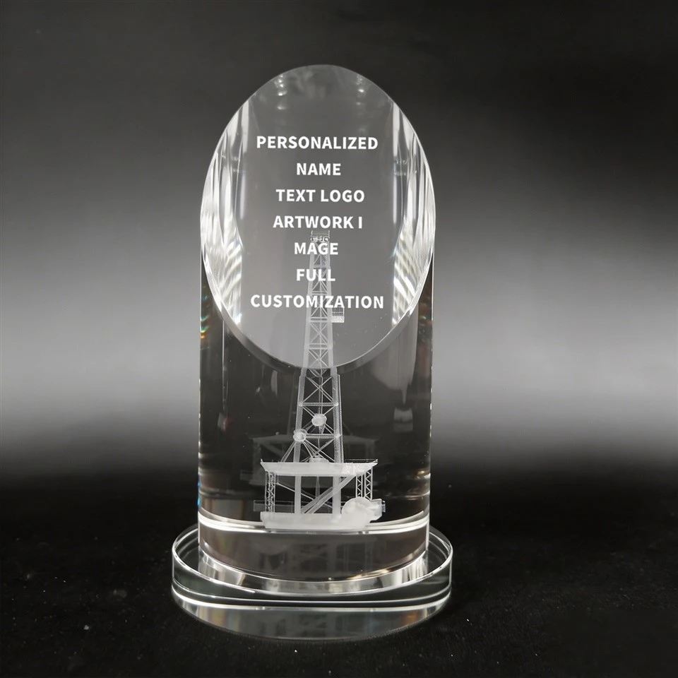 Premium Energy Industry Crystal Recognition Trophy suppliers