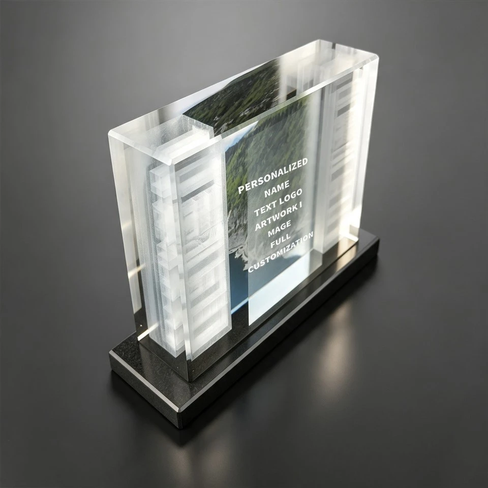 Project View Framed Crystal Trophy factory